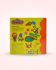 Alphabet Play Dough Set - 8 Jars with 28 Shape Cutters