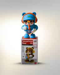 Battery Operated Cute Musician Bear With Lights