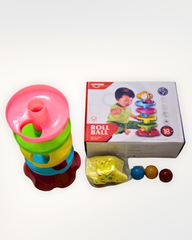 Multicolored Huanger Roll Ball Toy For Babies