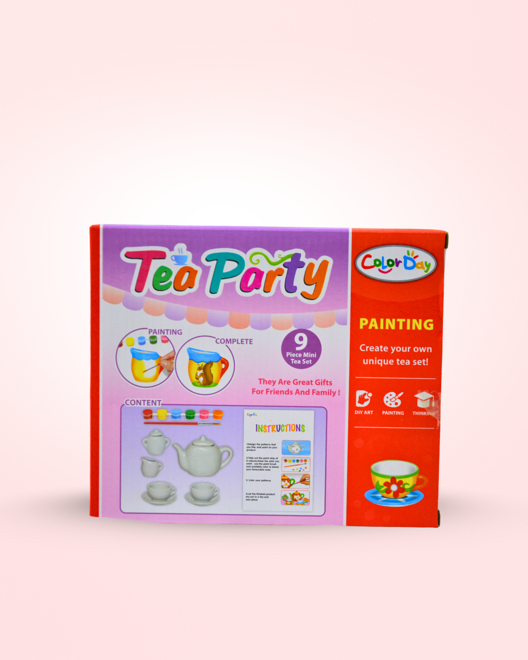 Kids Tea Party Painting Set